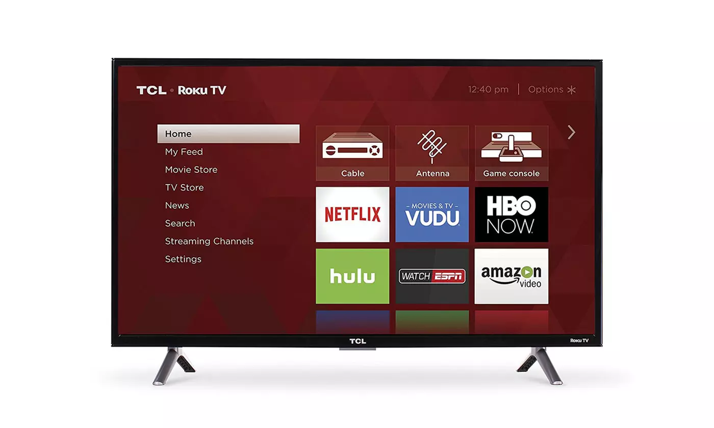 TCL 32-Inch 720p Roku Smart LED TV (2017 Model) - Primary Image