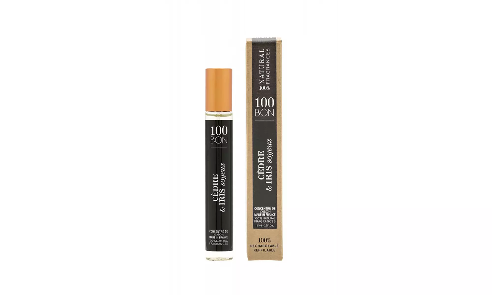 100Bon Cedre & Iris Soyeux 100% Natural Concentrate Fragrance Spray - Primary Image
