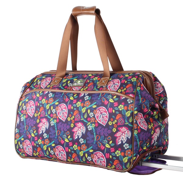 lily bloom 20 wheeled duffel