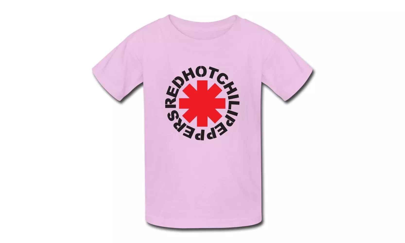 GYKU Kid's Red Hot Chili Peppers T-Shirt Pink US Size ,100 Cotton - Primary Image