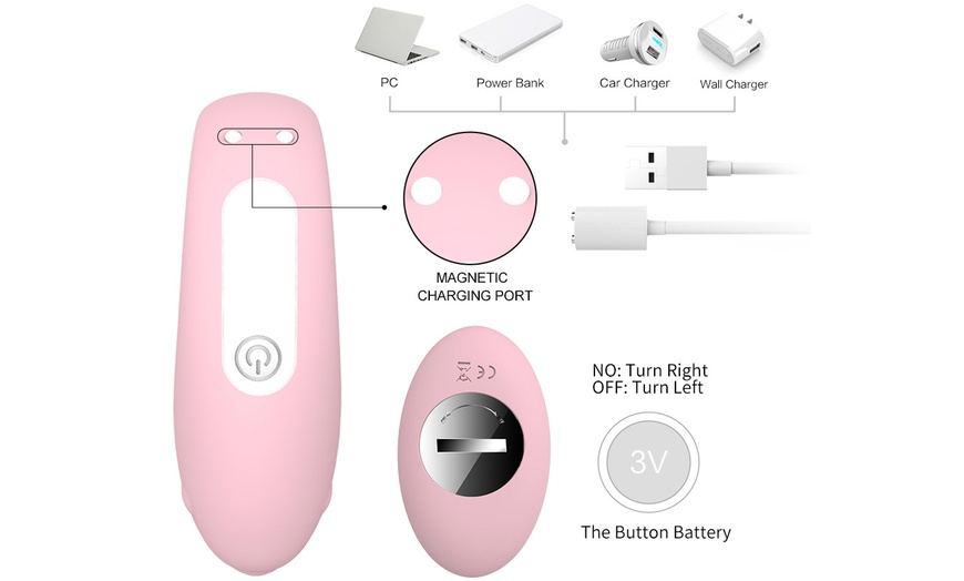 Remote Control Couples Vibrator USB Rechargeable G-Spot Massager Multi ...