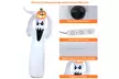 Costway 6' Halloween Inflatable Air Ghost Pumpkin LED Lights for Yard Decration - Second Medium