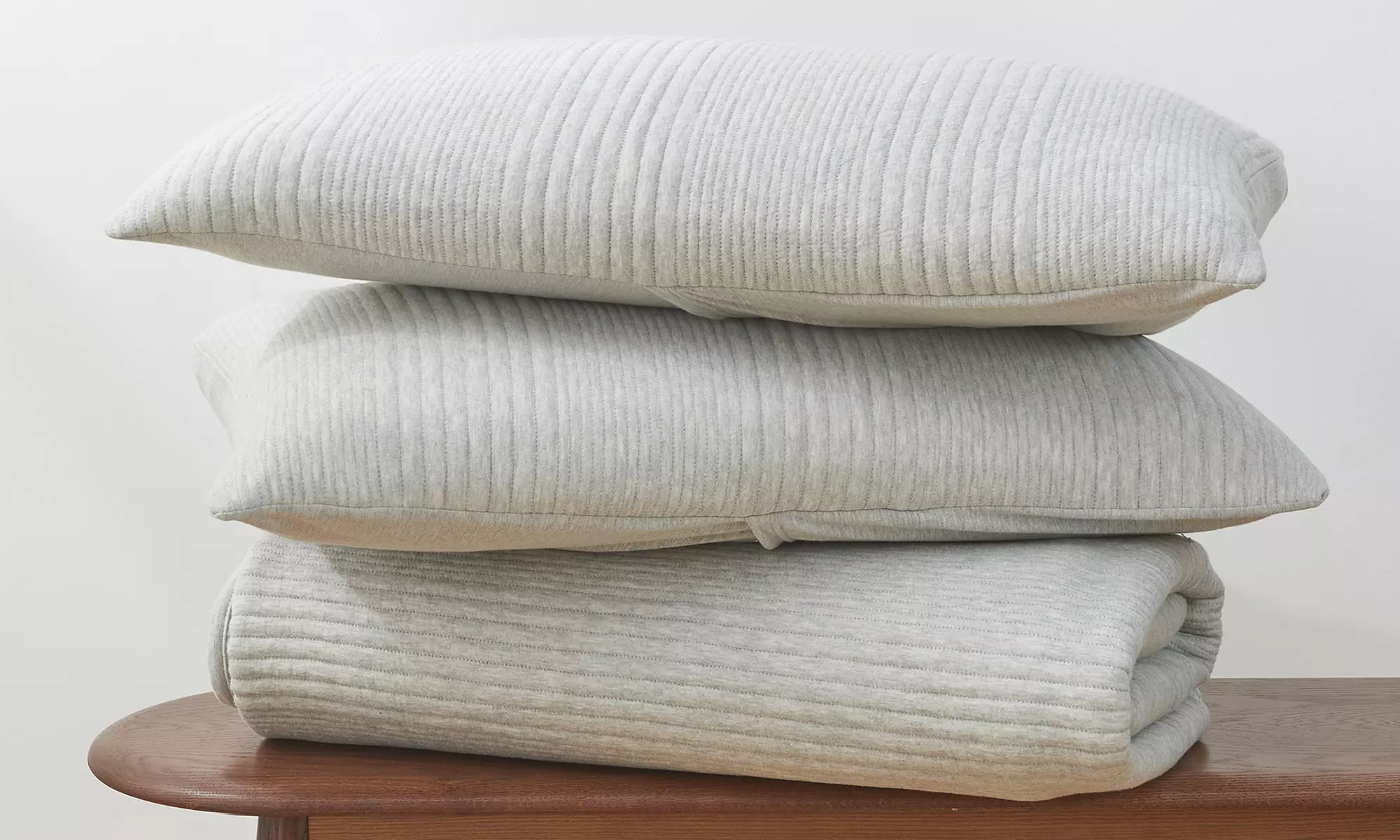 Ultra Soft Cotton Blend Jersey Knit Quilt Set