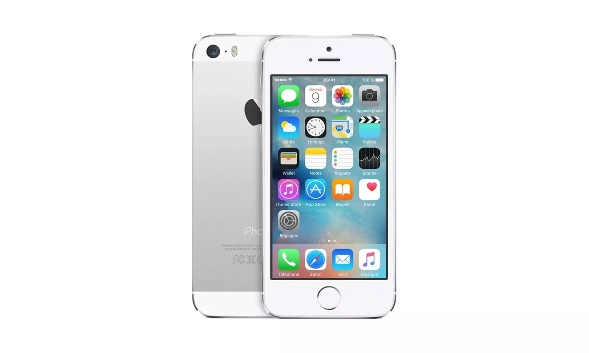 Apple iPhone 5S 16GB 4" Verizon Only,Silver (Scratch  Dent) - Primary Image