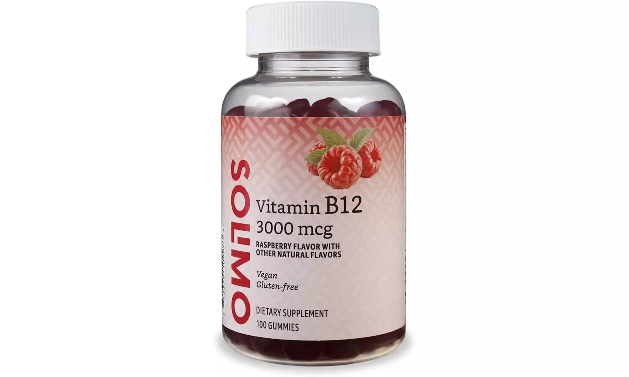 Solimo Vitamin B12 3000 mcg - Normal Energy Production and Metabolism - Primary Image