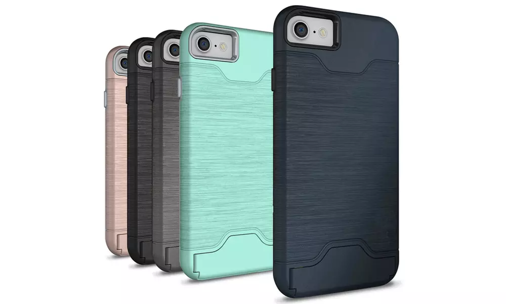 Waloo Kickstand Credit Card Case for iPhone 8 & 8 Plus - Primary Image
