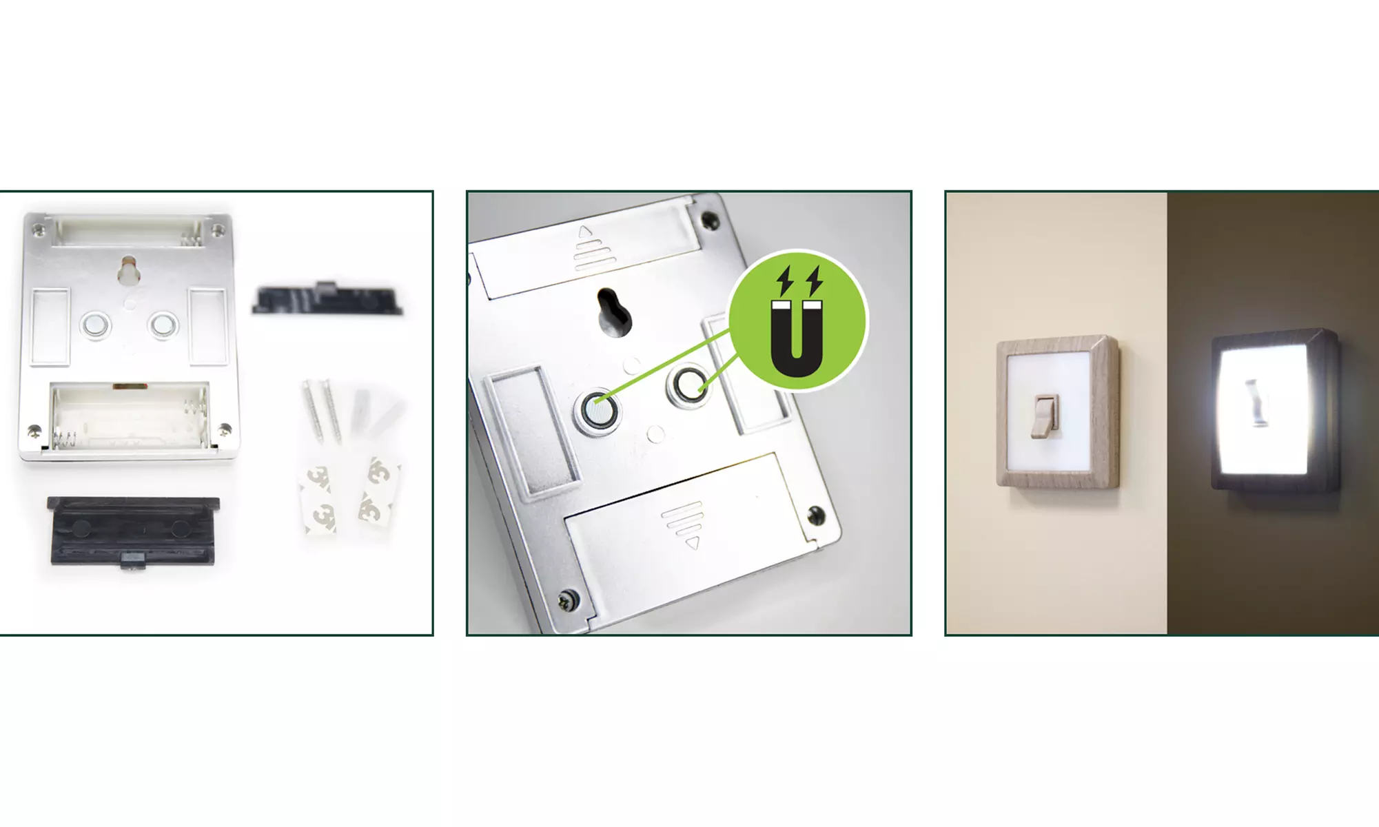 6 Pack - 100 Lumen Battery Powered Switch Light- 3AAA - Second Medium