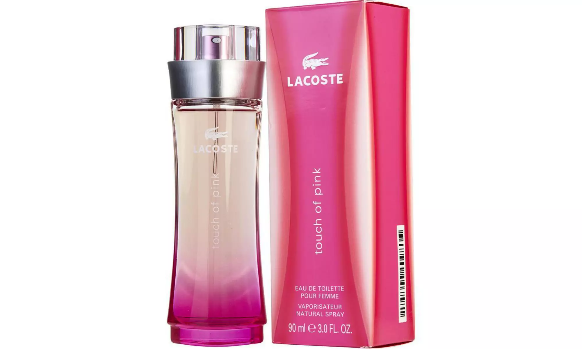 Lacoste Touch of Pink EDT for Women 3.0 Fl Oz