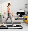 Image 4: Superfit 2.25HP 2 in 1 Folding Treadmill Speaker Home Gym