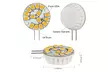 Kohree RV G4 LED Bulb 12V AC/DC Bi-Pin Base Puck Light Bulb Warm White 4 Pack - Second Medium