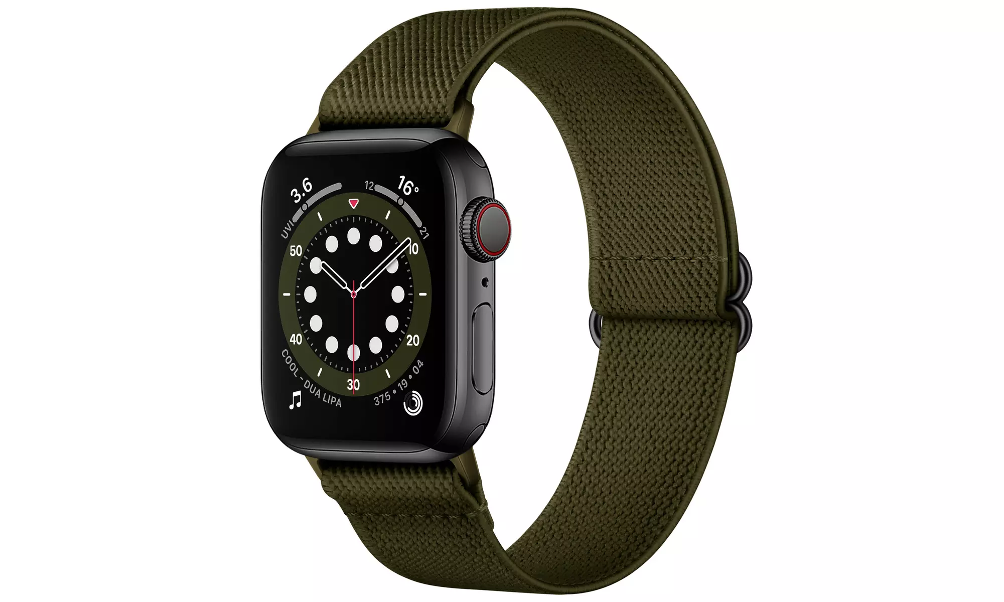 LAX Designer Nylon Mesh Band for Apple Watch 38mm to 45mm
