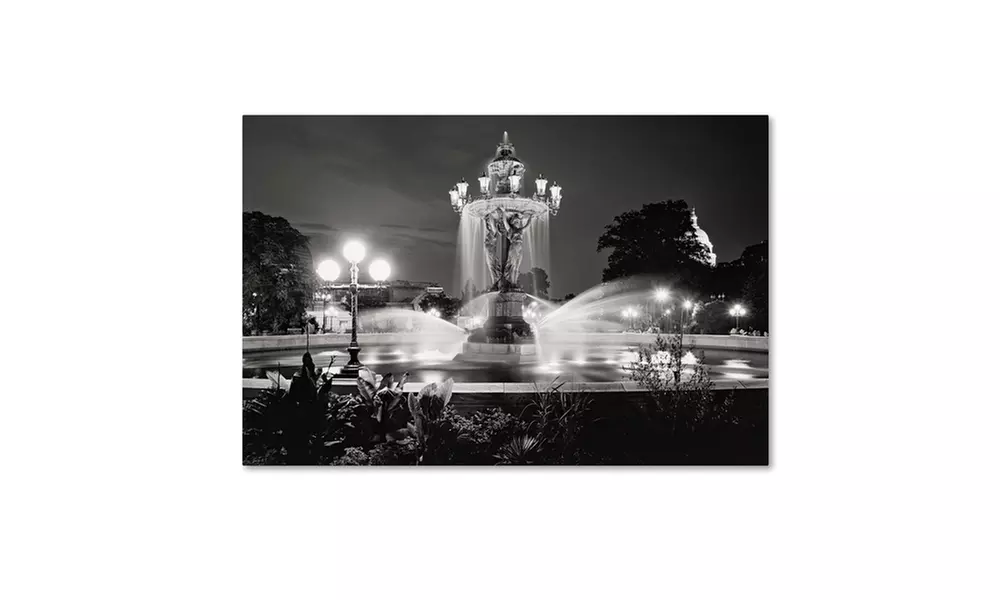 Gregory O'Hanlon 'Bartholdi Park' Canvas Art - Primary Image
