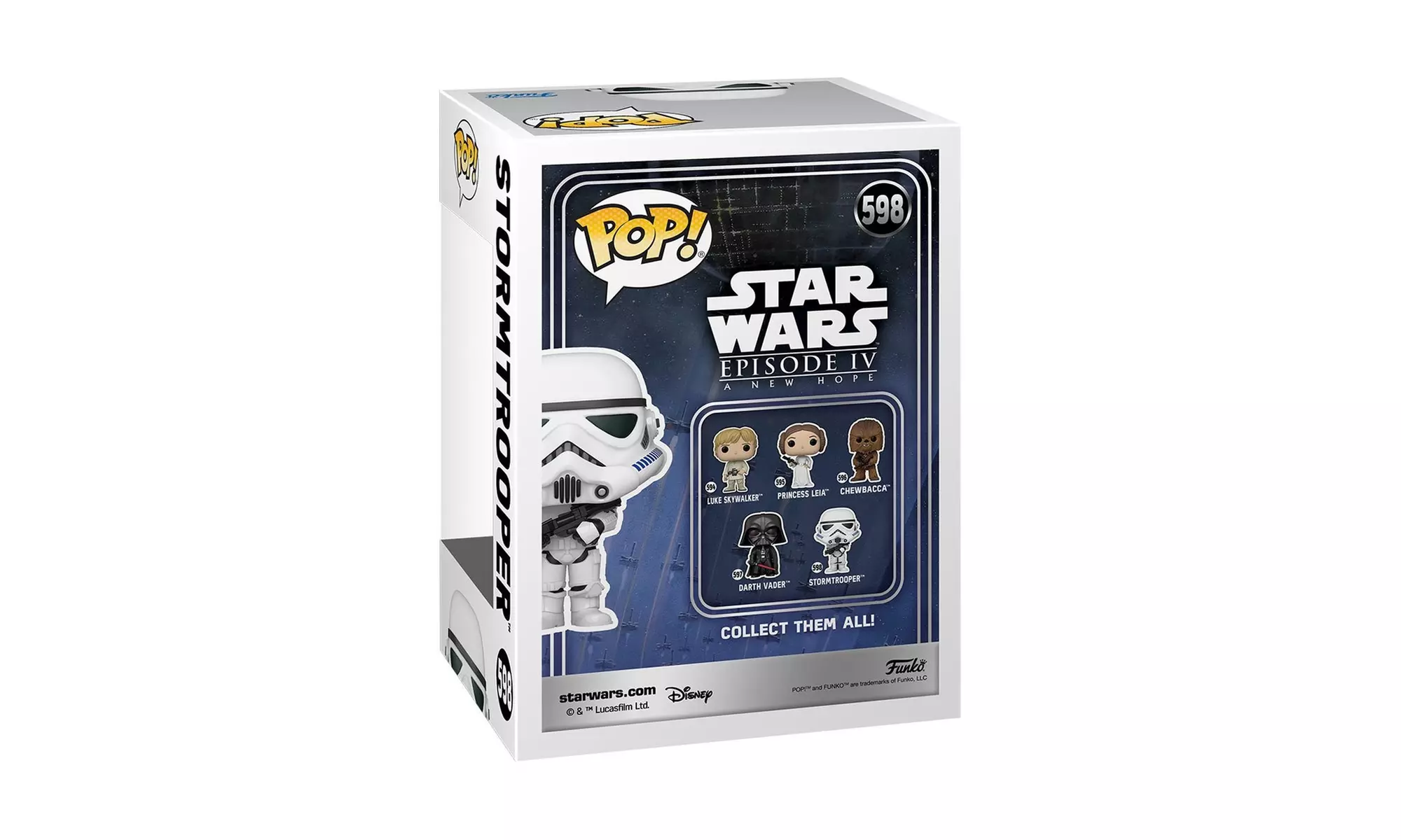 Funko Pop! Bobble-Head Stormtrooper - Star Wars #598 - Second Medium