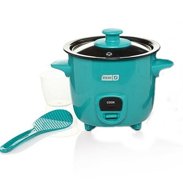 turquoise rice cooker