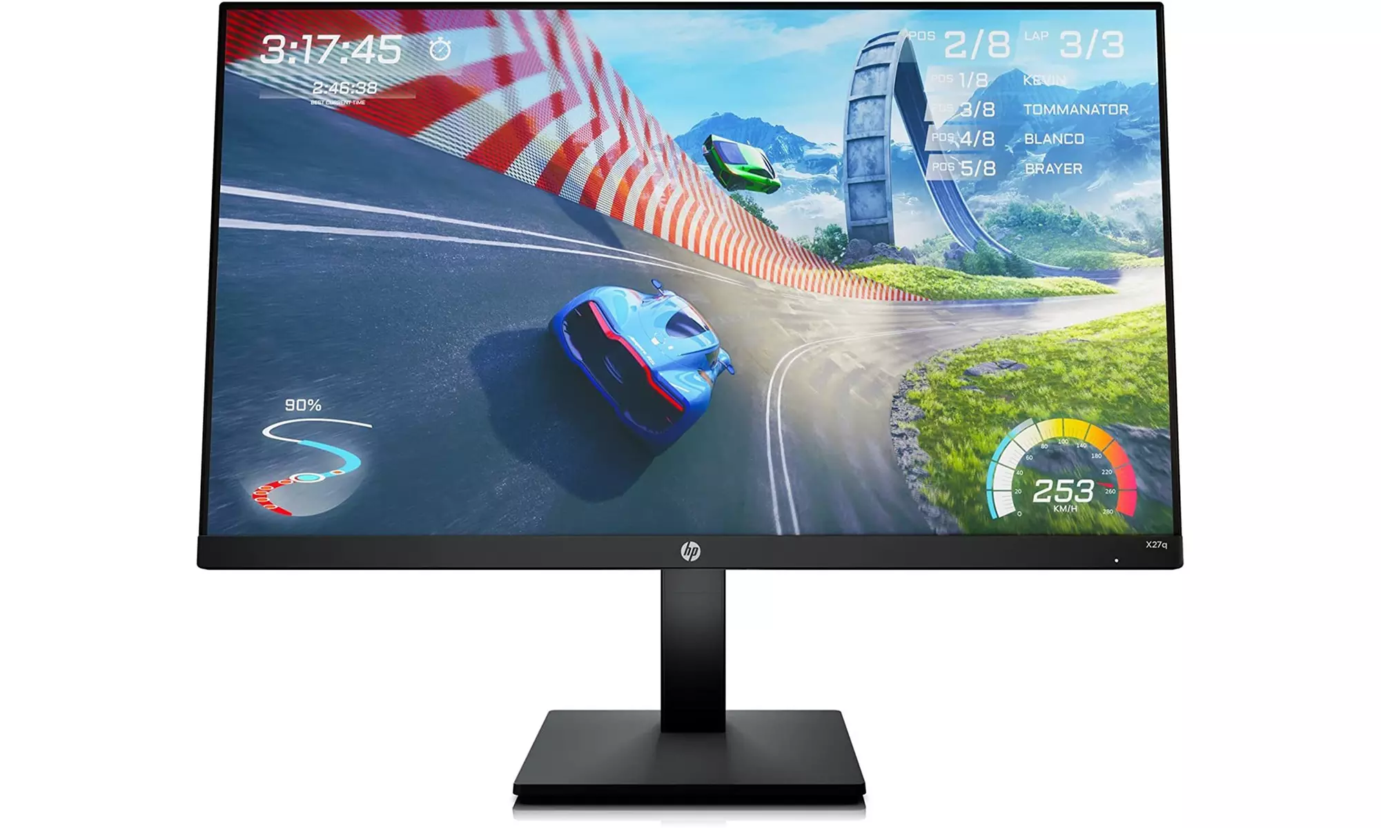 HP X27q 27" 165Hz QHD FreeSync HDR IPS Gaming Monitor - Primary Image