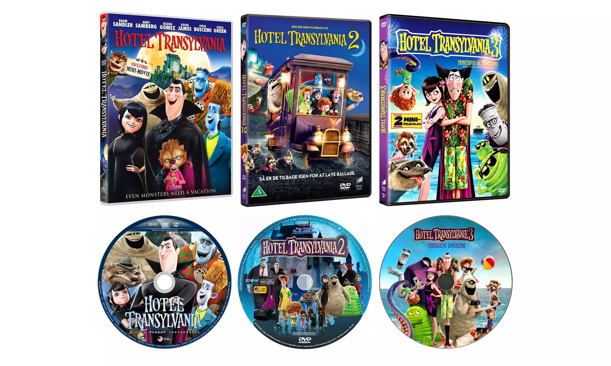 Hotel Transylvania 1-3 Bundle Set (DVD set) - Primary Image