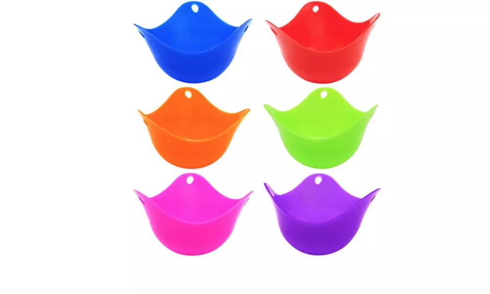 Silicone Egg Poachers (6-Pack) - Second Medium
