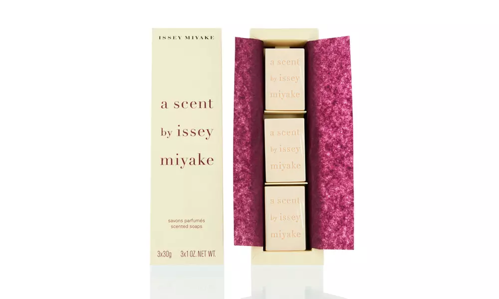 A Scent by: Issey Miyake Trio Scented Soap for Ladies - Second Medium