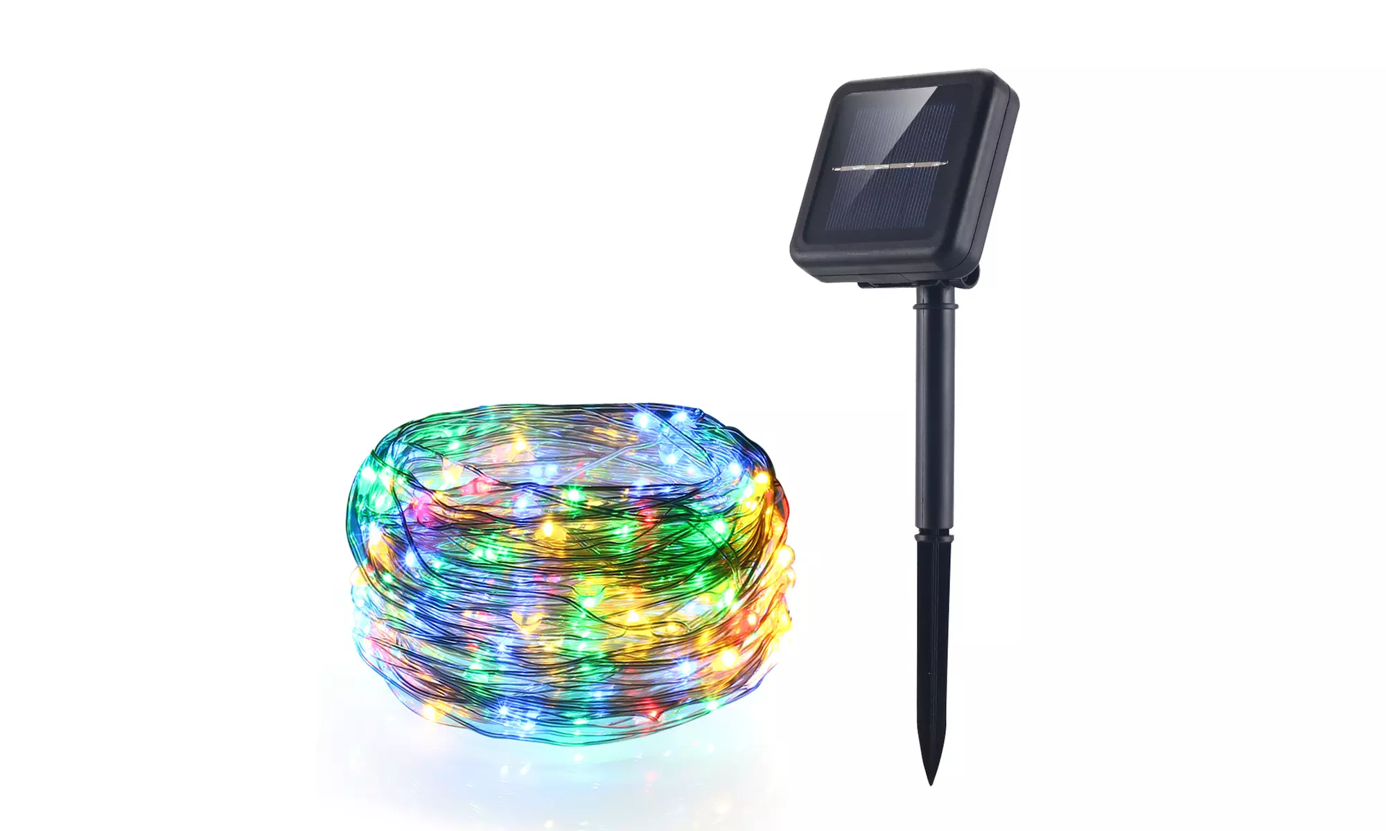 22-Meter 200 LED Solar-Powered String Fairy Lights (1-,2-, or 3-Pack)