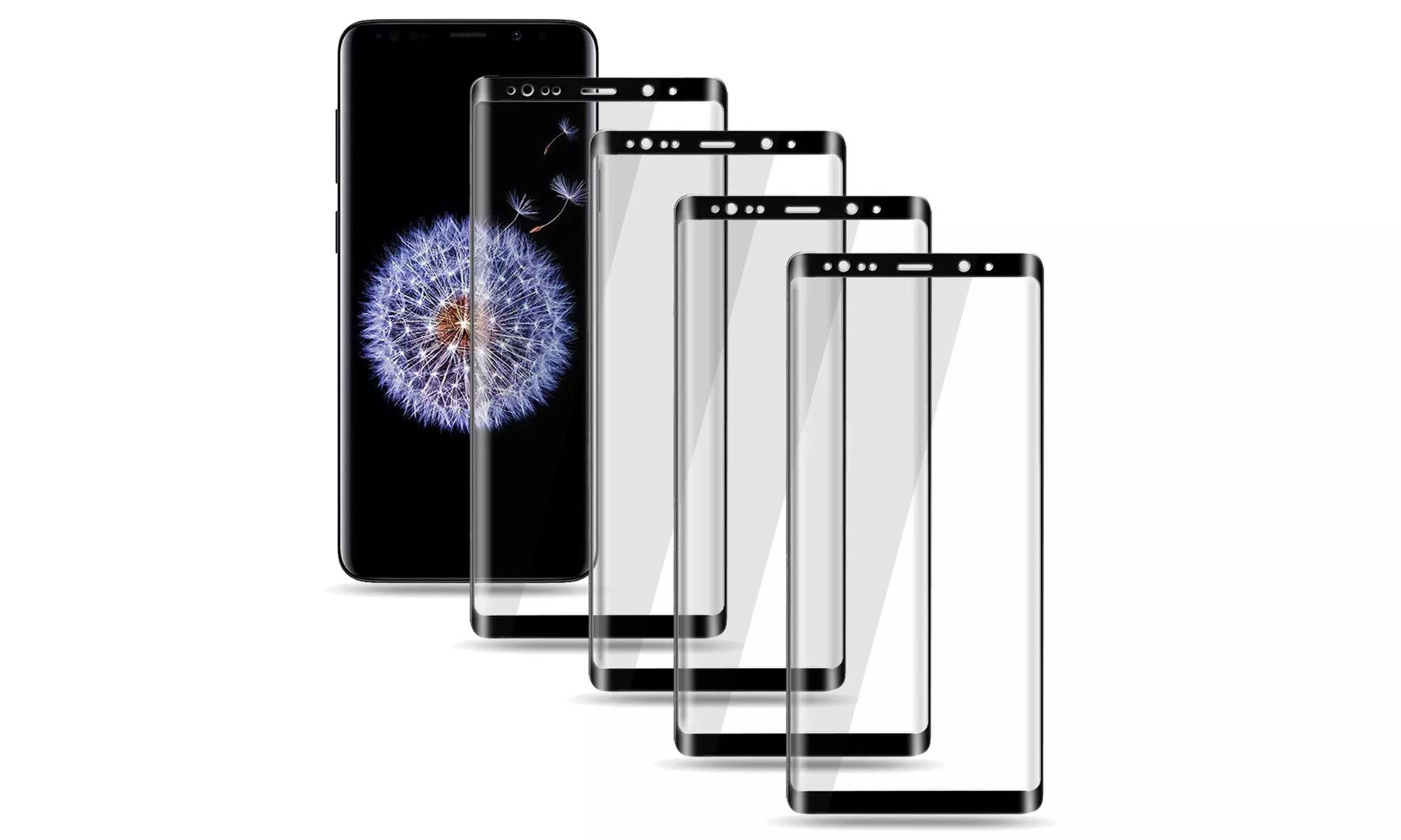 Samsung Galaxy S9 Plus Screen Protector S9   4-Pack - Primary Image