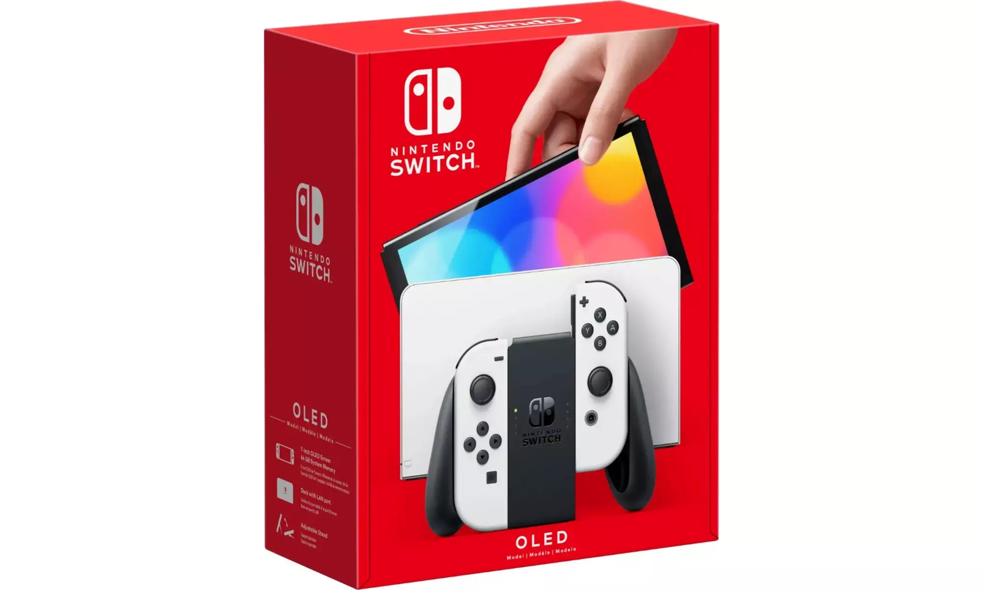 Nintendo Switch OLED Model with Joy-Con - Primary Image