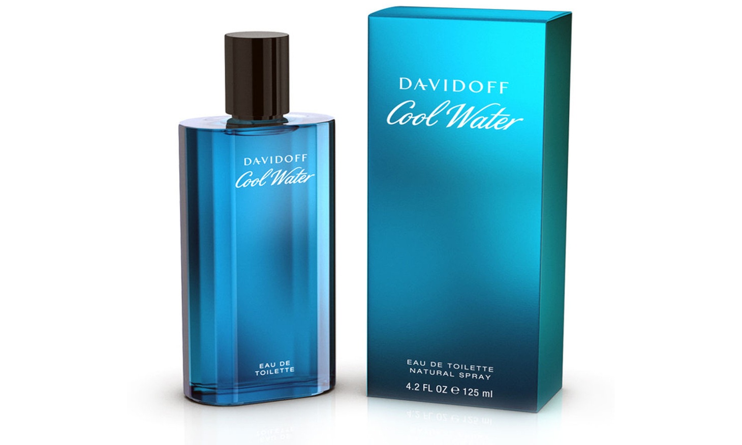 Davidoff Cool Water Eau de Toilette Spray for Men 4.2 Fl. Oz. BOXED