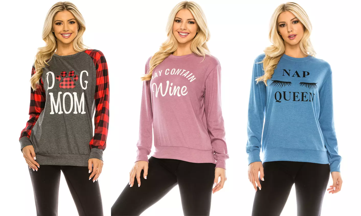 Haute Edition Women's Sweatshirt and Gift Sets - Primary Image