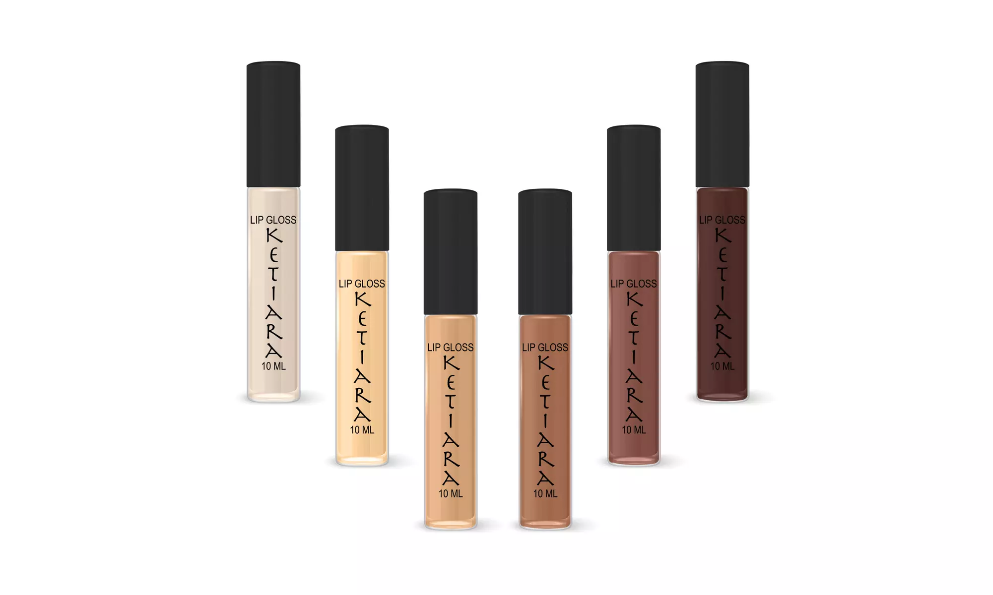 Earth Tone Hydrating And Moisturizing Non-sticky Sheer Lip Gloss - Primary Image