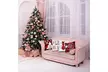 Jetec 4 Pieces Christmas Decorative Pillow Cover Pillow Case - Second Medium