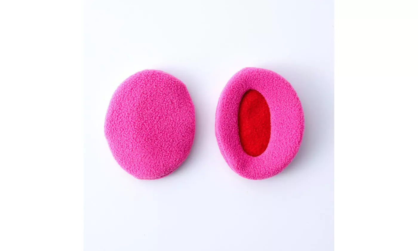 6 Pairs Bandless Ear Warmers Winter Bandless Fluffy Fleece Earmuffs