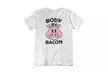 Funny Body by Bacon Pork BBQ Fashion Tshirt - Second Medium