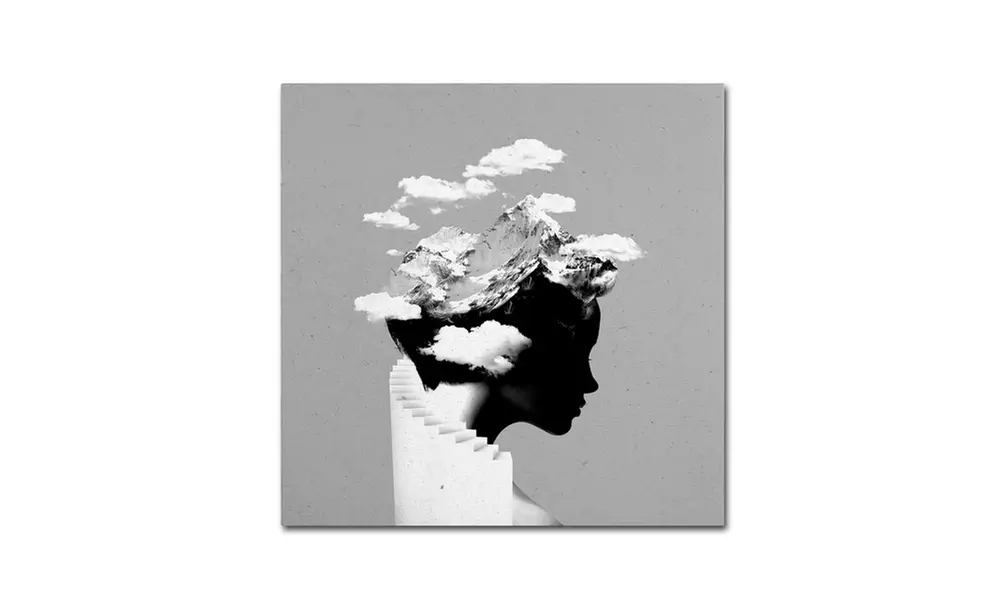 Robert Farkas 'It's A Cloudy Day' Canvas Art - Second Medium