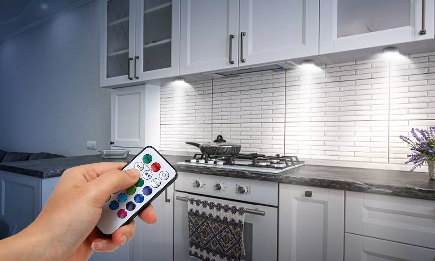 iMounTEK Multi-Color LED Lights, Remote Control, 4/8 Hour Timer, 3 Pack - Primary Image