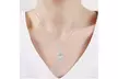 Jewelili Sterling Silver Family Pendant Necklace, 18" Rolo Chain - Second Medium