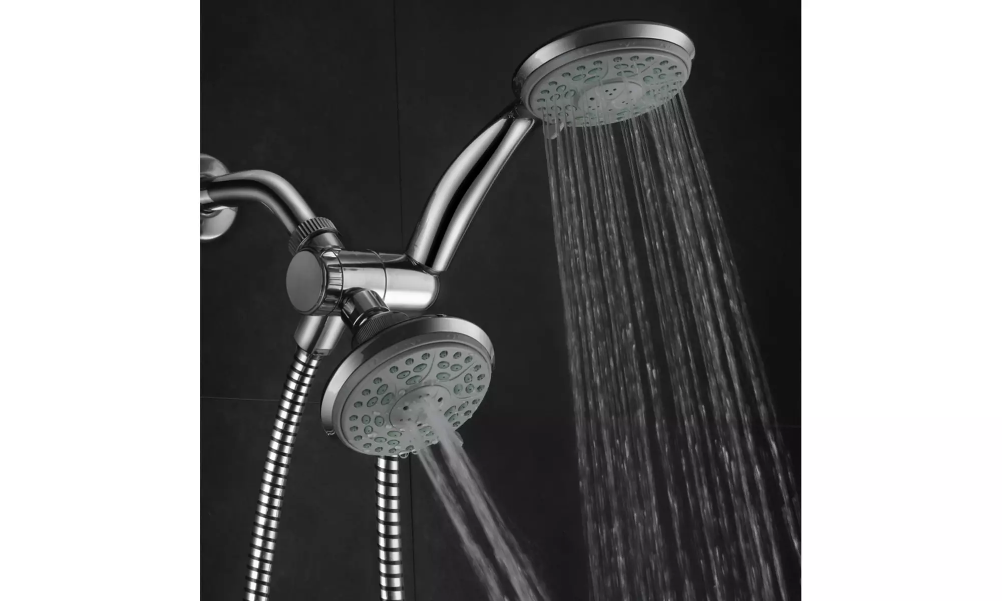 HotelSpa 24-Setting Chrome Hand Shower and Shower Head Combo - Primary Image