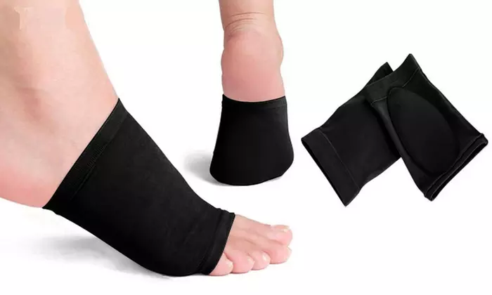 Gel-Infused Arch-Support Foot Sleeves - Second Medium