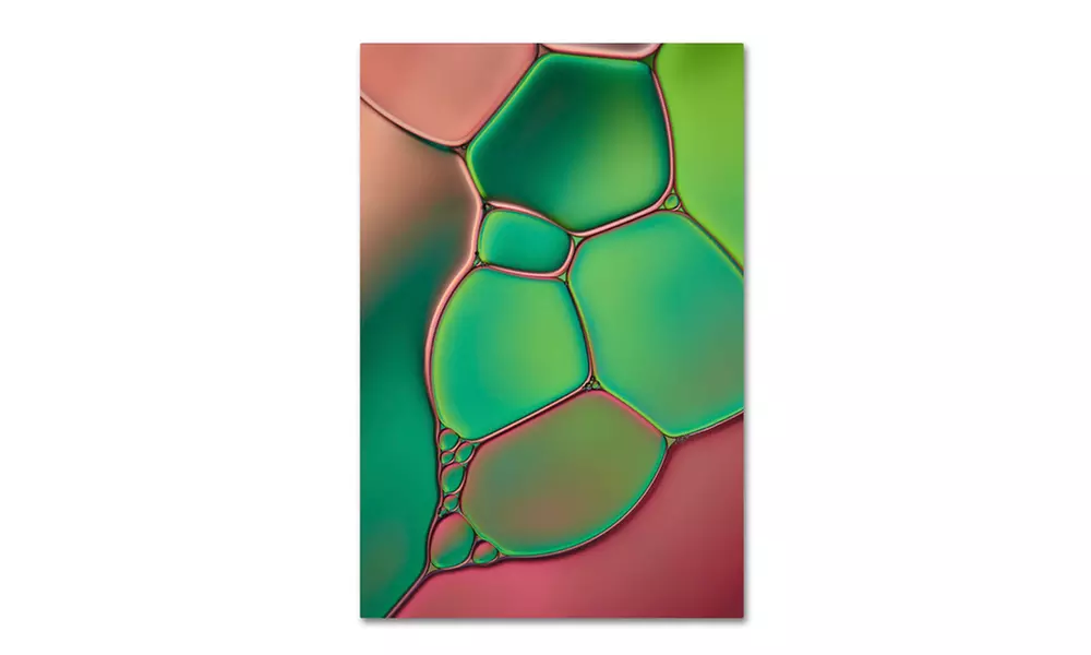 Cora Niele 'Stained Glass V' Canvas Art - Second Medium