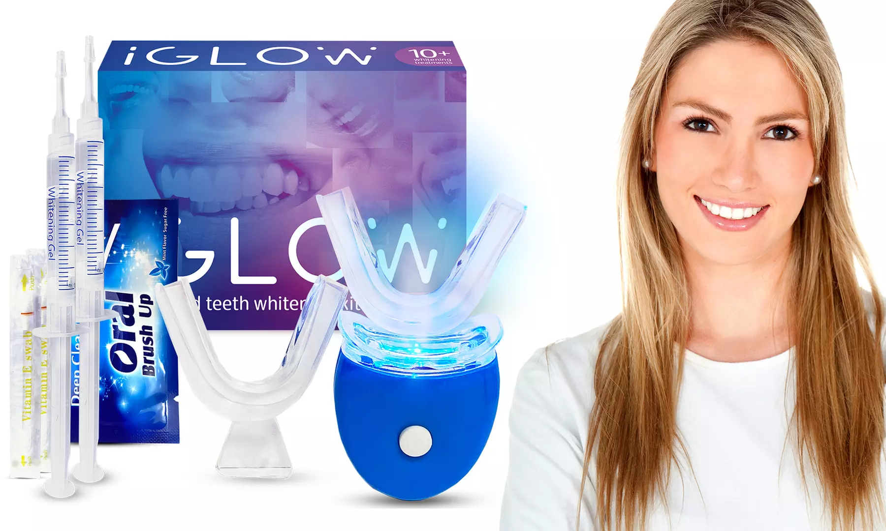 iGlow Dramatic Teeth Whitening Kit - 10 pieces - Primary Image