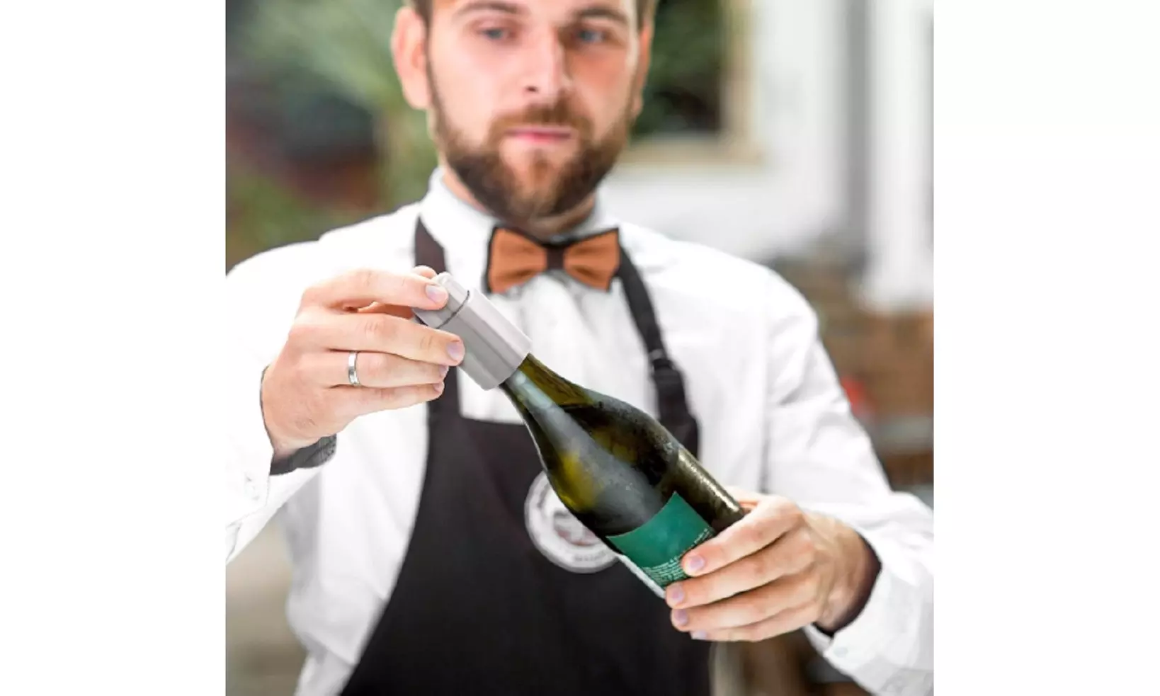 Wine Bottle Stopper Plug With Vacuum Seal Winery Sealer Top Airless Saver Fresh