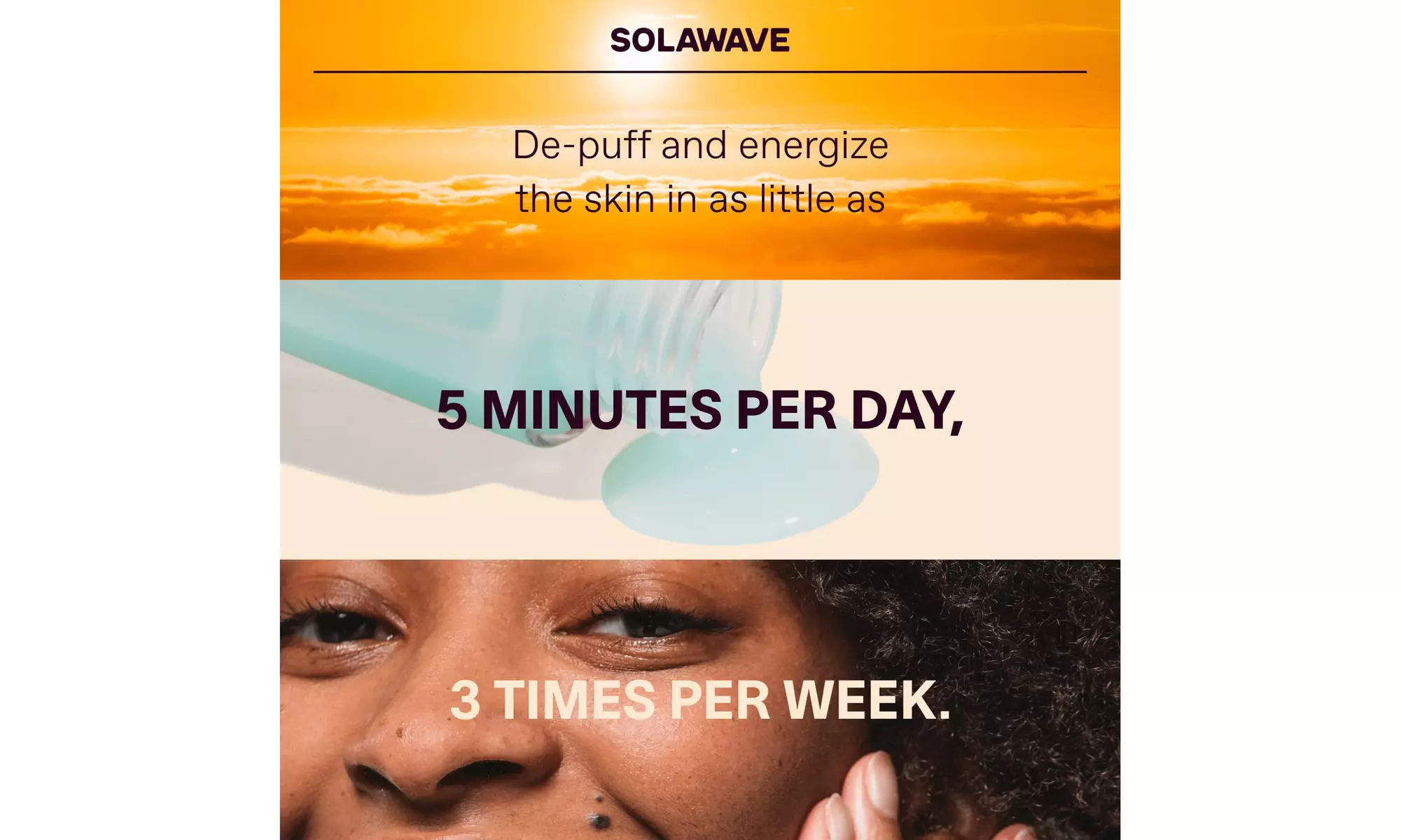 SolaWave 4-in-1 Facial Wand, Red Light Therapy for Face and Neck, Pink - Second Medium