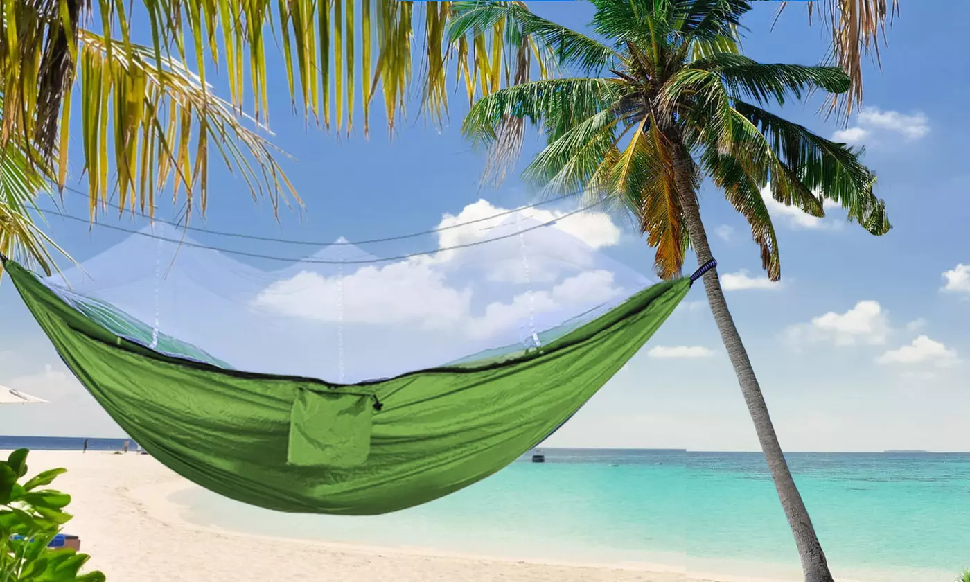 Camping Hammock Tent Mosquito Net Set Bed Tent Double Persons Iqammocking - Primary Image