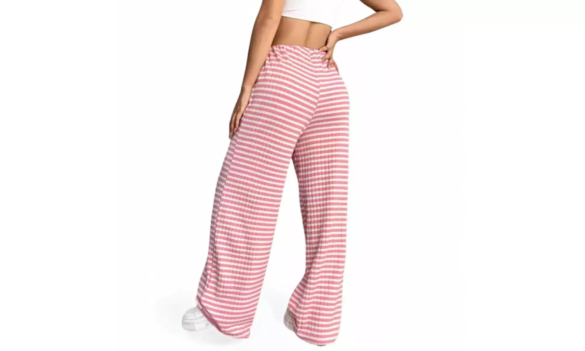 Women's Wide Leg Pajama Pants S-2X