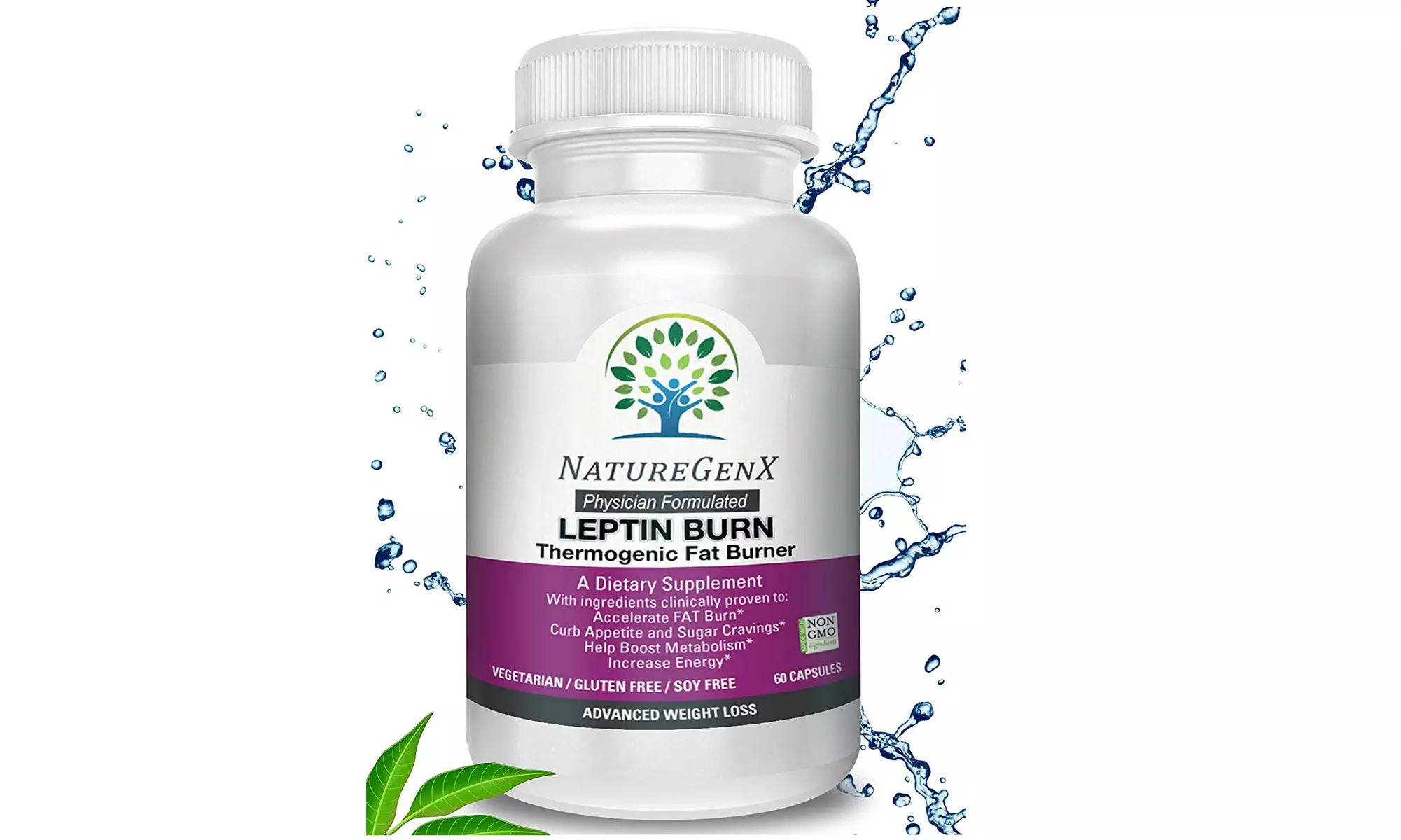 NatureGenX - Leptin Burn Thermogenic Fat Burner - Second Medium