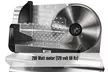 Weston 7.5" 200 Watt Meat Slicer - Second Medium
