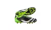 Acacia STYLE -37-211 Thunder Soccer Shoes - Black and Lime 11A
