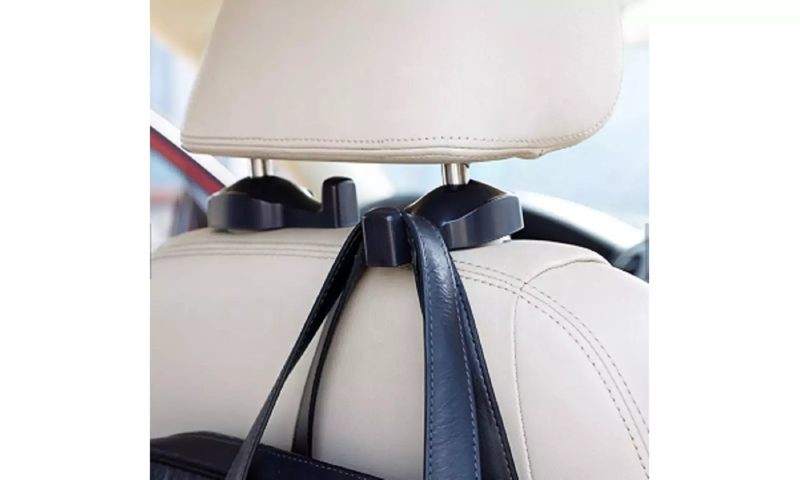 2 Pcs Car Seat Headrest Hook Backseat Purse Hanger Bag Cloth Hanging Holder US