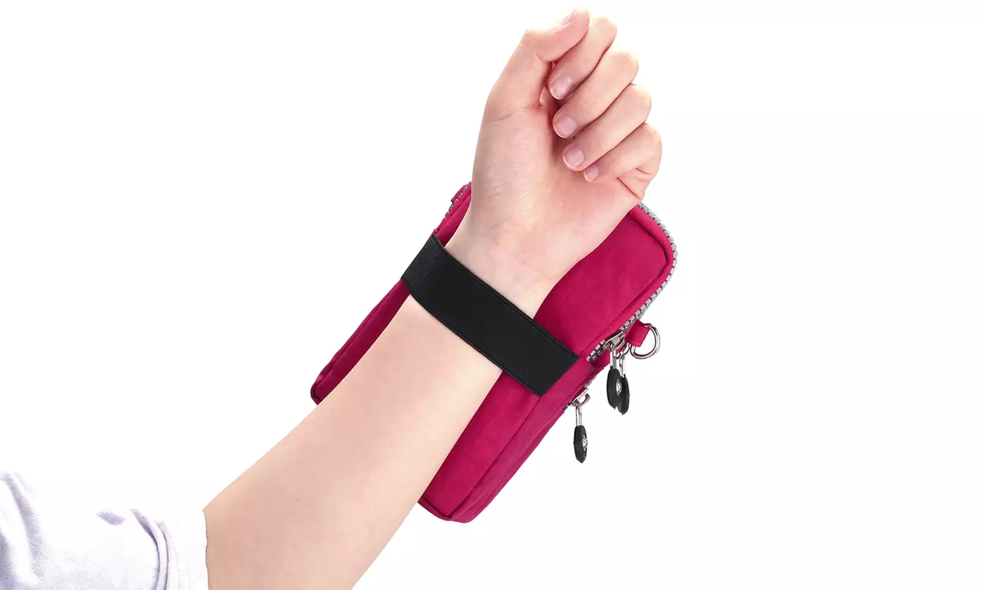 Crossbody Cell Phone Purse Wallet Sling Bag Shoulder Strap Sports Armband Bag