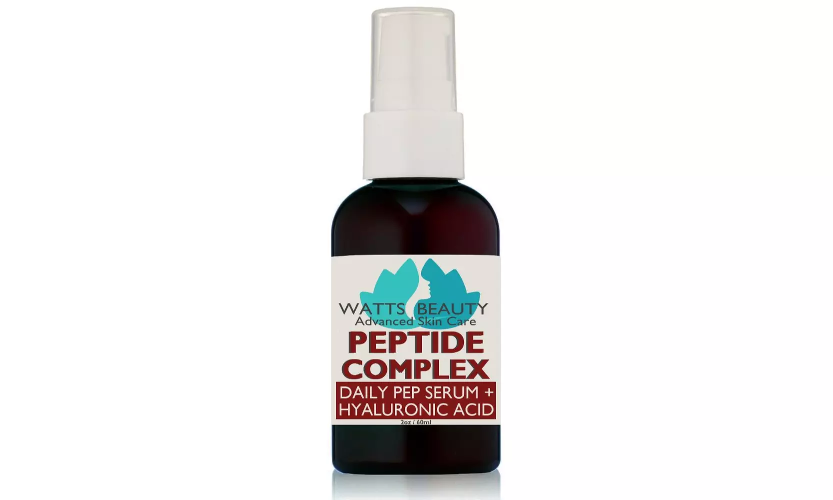 Watts Beauty Potent Peptide Wrinkle Serum Optimized with Hyaluronic - Primary Image