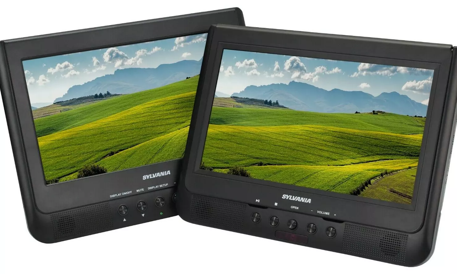 Sylvania SDVD1037 10" Dual Screen Portable DVD Media Player - Recertified - Primary Image