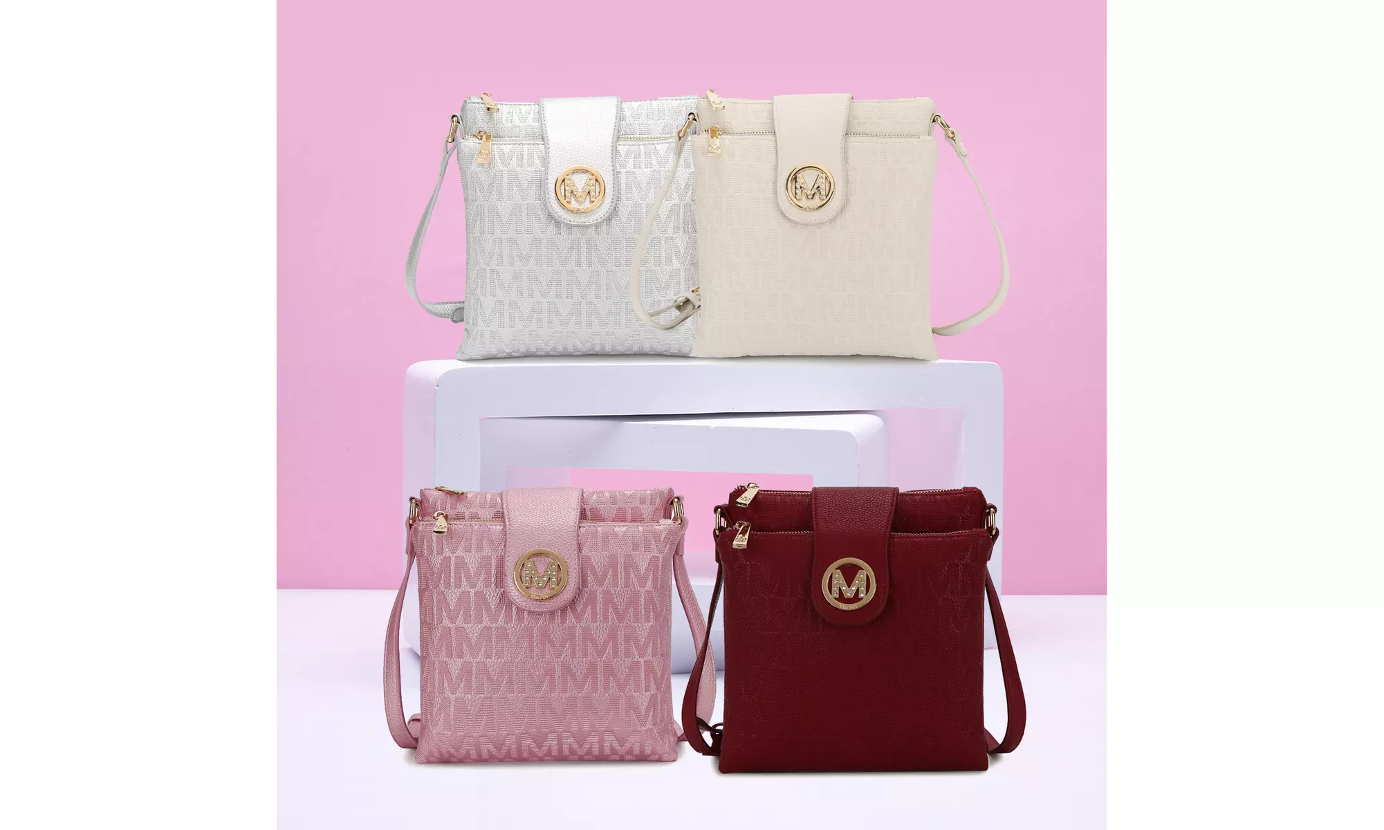 MKF Collection Marietta M Signature Crossbody Bag by Mia K. - Primary Image